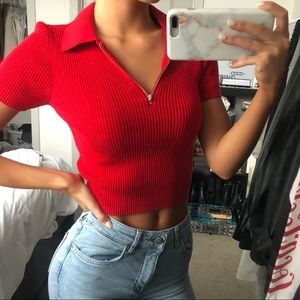 Forever21 cropped shirt